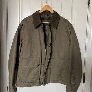 Uniqlo Utility Short Jacket Olive